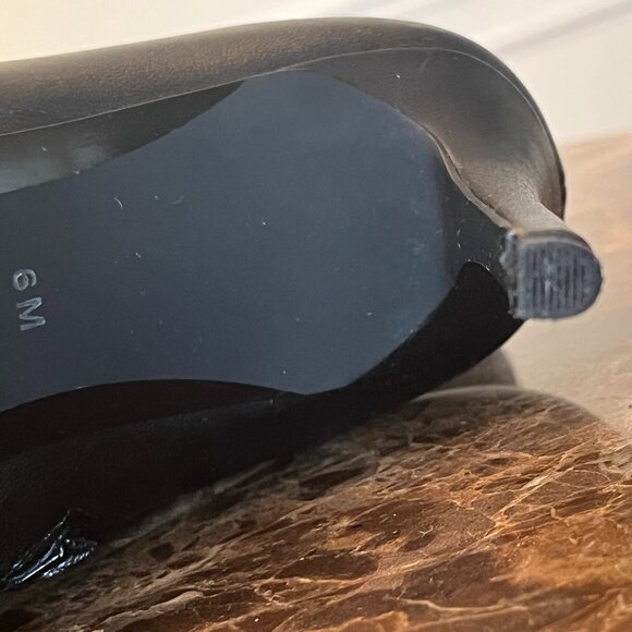 Michael Michael Kors Blaine Black Leather Booties Size 6 - Picture 11 of 16